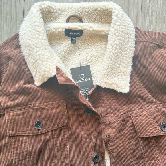 Brixton Cable Sherpa-Lined Trucker Jacket - Picture 6 of 6